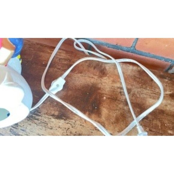 Vintage Hand Painted Ceramic Snowman Holding NOEL Sign – Lighted, 10" Tall - Picture 7 of 8